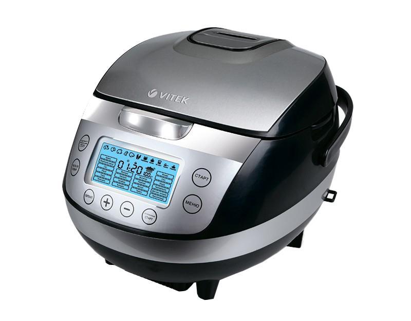 Vitek VT-4220(SR) мультиваркаVT-4220(SR) Vitek VT-4220(SR) мультиваркаVT-4220(SR)Мультиварка VITEK VT-4220 - это прекрасный инструмент для реализации ваших кулинарных фантазий. Многофункциональность и набор программ мультиварки дают возможность создавать вкусные, сбалансированные блюда. Варка на пару, тушение, поджаривание, выпечка с сохранением всех полезных веществ, экономией энергии при минимуме затраченного времени – все это в одном приборе. Благодаря своей конструкции, мультиварка обеспечивает простоту и надежность в использовании и уходе.