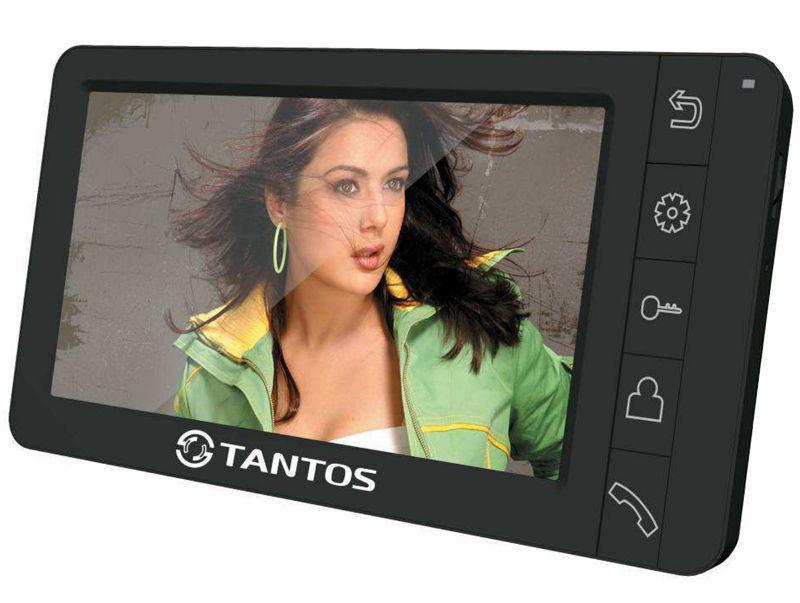 Tantos Amelie, Black монитор видеодомофона00-00014976 Tantos Amelie, Black монитор видеодомофона00-00014976Цветной видеодомофон TANTOS AMELIE является представителем 7 дюймовых домофонов TANTOS среднего класса. Основной областью применения модели видеодомофона TANTOS AMELIE является установка видеодомофона в квартире или в частном доме. Одной и важных отличительных особенностей модели AMELIE является современный дизайн и компактные размеры. Так же важным аспектом является то что корпус видеодомофона TANTOS AMELIE выполнен из качественного и долговечного пластика. Для расшиерни я ассортимента и области применения модели TANTOS AMELIE данный видеодомофон выпускается в двух цветовых исполнениях Черный и Белый. Монитор видеодомофона TANTOS AMELIE оборудован 7 дюймовым экраном LSD с встроенной LED подсветкой что позволяет достич достаточно высокого качества изображения и увеличивает срок службы домофона.