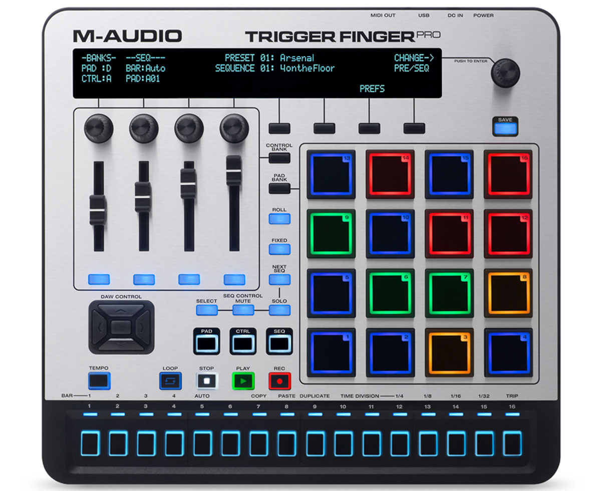 M-Audio Trigger Finger Pro MIDI-