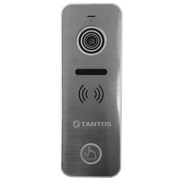 Tantos iPanel 1 Metal вызывная панель видеодомофона00-00016184 Tantos iPanel 1 Metal вызывная панель видеодомофона00-00016184Вызывная панель видеодомофона Tantos iPanel 1 (Metal) с цветным модулем видеокамеры высокого разрешения. Материал лицевой панели: Нержавеющая сталь. Разрешение матрицы 700 ТВЛ. Стандартный угол обзора 60 градусов. Рабочая температура устройства -30С...+50С. Панель имеет корпус класса защиты IP66. Уголок предусмотрен в комплекте. Совместима с наиболее распространенными марками домофонов.