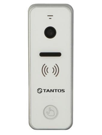 Tantos iPanel 2, White вызывная панель видеодомофона00-00016182 Tantos iPanel 2, White вызывная панель видеодомофона00-00016182Вызывная панель видеодомофона Tantos iPanel 2 (White) с цветным модулем видеокамеры высокого разрешения. Материал лицевой панели: Белый акрил. Разрешение матрицы 700 ТВЛ. Стандартный угол обзора 110 градусов. Рабочая температура устройства -30С...+50С. Панель имеет корпус класса защиты IP66. Уголок предусмотрен в комплекте. Совместима с наиболее распространенными марками домофонов.