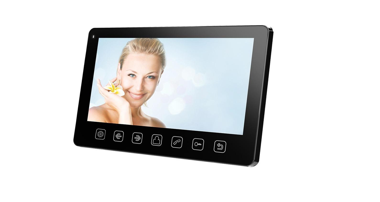 Tantos Amelie Slim, Black монитор видеодомофона00-00016196 Tantos Amelie Slim, Black монитор видеодомофона00-00016196Монитор видеодомофона Tantos Amelie Slim. Дизайн монитора 7 дюймов прост и изящен, все управление осуществляется механическими кнопками. Возможность подключения 2-х вызывных панелей и 2-х видеокамер. Подключение до 4-м мониторов в одной системе с широкими возможностями адресного интеркома. Возможность работы как в индивидуальном, так и в многоквартирном режиме. Совместимость с большинством моделей отечественных вызывных панелей. Толщина корпуса 17 мм, выносной адаптер питания с возможностью установки в стеновую монтажную коробку (подрозетник) Д60мм.