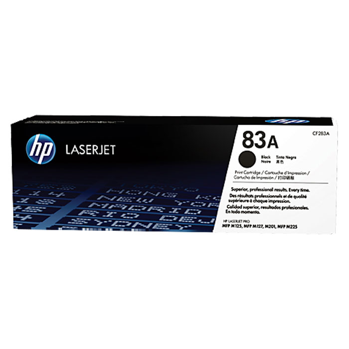 HP CF283A картридж для HP LaserJet Pro MFP M125/M127, BlackCF283A HP CF283A картридж для HP LaserJet Pro MFP M125/M127, BlackCF283AПродукция HP разработана для стабильно высоких результатов. Оригинальные лазерные картриджи HP LaserJet позволяют печатать документы с четким текстом и яркими изображениями. Повседневные офисные задачи станут еще проще благодаря удобству хранения и замены расходных материалов.