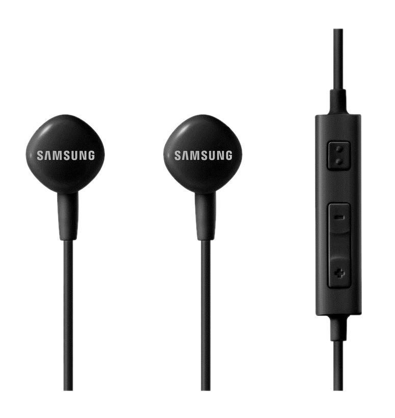 Samsung EO-HS1303, Black гарнитураEO-HS1303BEGRU Samsung EO-HS1303, Black гарнитураEO-HS1303BEGRUПревосходное качество звучания Enjoy Improved Full-Range High-Definition Эргономичный дизайн гарнитуры и мягкие ушные вкладыши гарантируют максимальный комфорт даже при длительном прослушивании музыки или общении по телефону. Чистое воспроизведение высоких частот и глубокий бас обеспечивают богатое слуховое восприятие музыки разных жанров Несколько цветов на выбор Enjoy Your Choices Cовременный дизайн и разнообразные цветовые варианты проводной гарнитуры EO-HS1303 способны удовлетворить любой ваш вкус. Комфортное управление смартфоном Ergonomic Design Keeps YOU in Control Эргономичный пульт дистанционного управления со встроенным микрофоном и удобным расположением кнопок позволяет не только комфортно вести телефонный разговор, но и управлять музыкальными плеером (регулятор громкости, кнопка управления воспроизведением / вызовами)