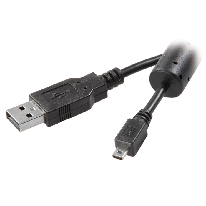 Vivanco кабель USB 2.0 A/mini B, Black, 1.5м45243 Vivanco кабель USB 2.0 A/mini B, Black, 1.5м45243Кабель Vivanco USB 2.0 A/mini B предназначен для подключения фотокамер Nikon, Pentax, Panasonic к вашему ПК. Данная модель обеспечивает высокую скорость передачи данных (до 480 Мбит/с). Проводник изготовлен из бескислородной меди, а изолятор из PVC (поливинилхлорида).