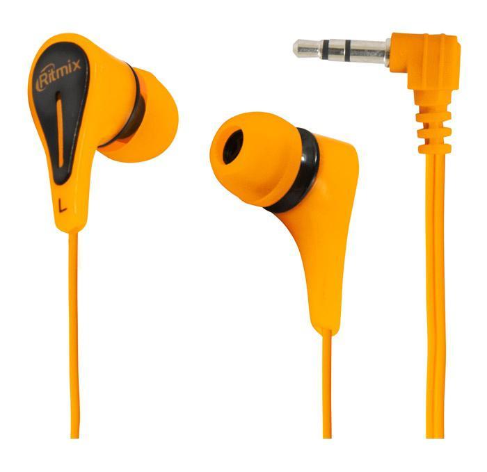 Ritmix RH-012, Orange наушникиRH-012 Orange Ritmix RH-012, Orange наушникиRH-012 OrangeRitmix RH-012 – это портативные наушники-вкладыши с качественным сбалансированным звуком. Кабель стандартной длины штекером Г-образной формы
