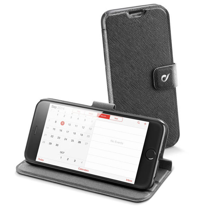 Cellular Line Vision Slim чехол-подставка для iPhone 6 Plus (22217)VISIONSLIMIPH655K Cellular Line Vision Slim чехол-подставка для iPhone 6 Plus (22217)VISIONSLIMIPH655KCellular Line Vision Slim для iPhone 6 Plus предназначен для защиты корпуса смартфона от механических повреждений и царапин в процессе эксплуатации.