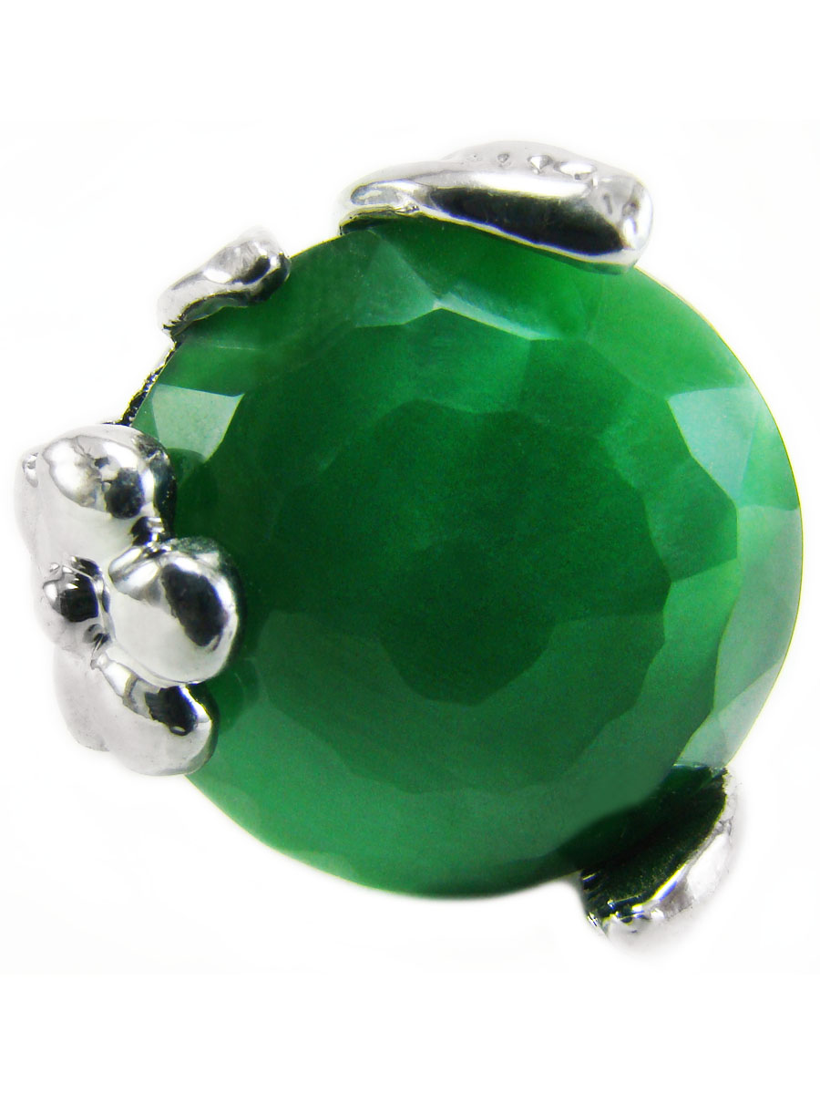 Кольцо Taya, цвет: серебристый, зеленый. T-B-8516-RING-GREENT-B-8516-RING-GREEN Кольцо Taya, цвет: серебристый, зеленый. T-B-8516-RING-GREENT-B-8516-RING-GREENКольцо выполнено из бижутерного сплава на основе латуни (не содержит свинец и никель) с гальваническим покрытием. Крупное кольцо с зеленым круглым камнем необычной огранки в серебряной окантовке из цветочков и листиков. Размерный ряд до 20 размера. Это необычное украшение внесет изюминку в ваш модный образ, а также позволит выделиться среди окружающих