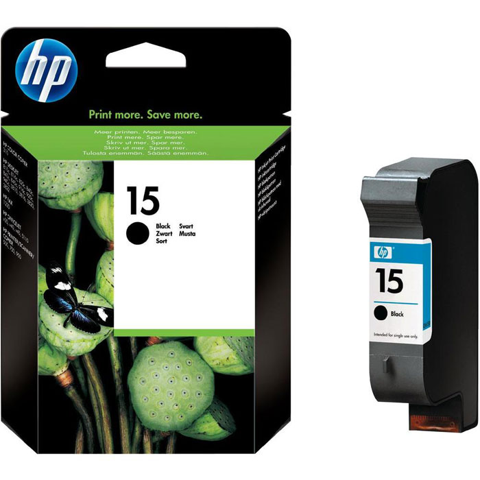 HP C6615DE (15), Black струйный картриджC6615DE HP C6615DE (15), Black струйный картриджC6615DEКартридж HP 15 с черными чернилами для струйных принтеров.