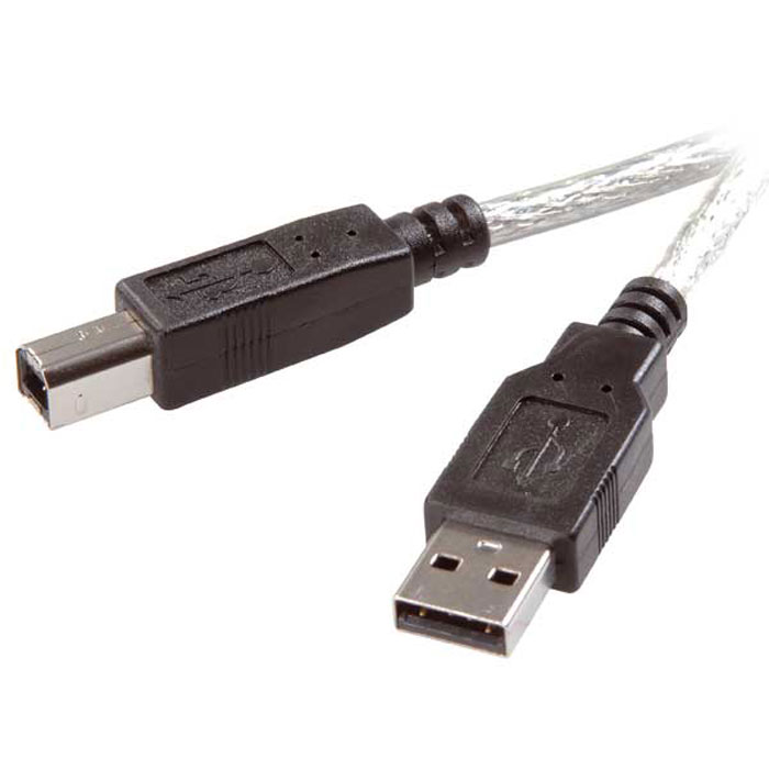 Vivanco кабель USB 2.0 А/В, Clear (1.8 м)45221 Vivanco кабель USB 2.0 А/В, Clear (1.8 м)45221Кабель Vivanco USB 2.0 А/B предназначен для подключения периферийных устройств, с соответствующим разъемом к вашему ПК. Данная модель обеспечивает высокую скорость передачи данных. Кабель имеет изоляцию изготовленную из PVC (поливинилхлорида).