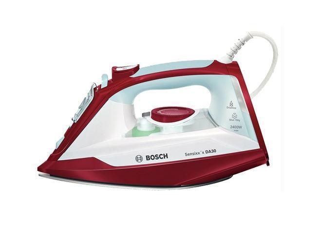 Bosch TDA 3024010 утюгTDA 3024010 Bosch TDA 3024010 утюгTDA 3024010Bosch TDA 3024010 - это утюг с пароувлажнением, мощностью 2400 Вт. Данная модель утюга оснащено подошвой CeraniumGlissee, а также функцией исамоочистки 3AntiCalc. Постоянная подача пара составляет 40 гр/мин,а паровой удар - 150 г/мин.