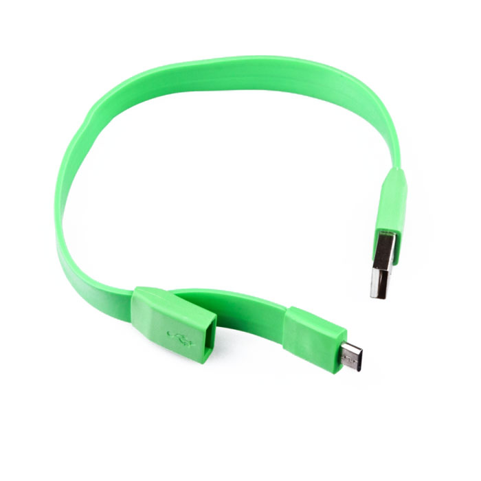 Liberty Project Micro-USB дата-кабель Плоский браслет, GreenSM001784 Liberty Project Micro-USB дата-кабель Плоский браслет, GreenSM001784Кабель Liberty Project Плоский браслет предназначен для передачи данных с вашего устройства на персональный компьютер, а также зарядки от источников питания с USB выходом.
