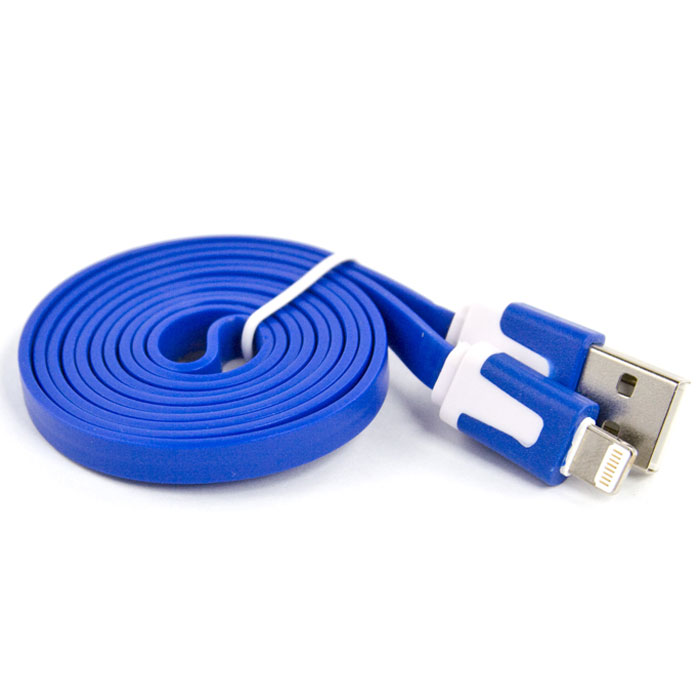 Liberty Project дата-кабель Apple Lightning плоский узкий, Blue (европакет)SM000110 Liberty Project дата-кабель Apple Lightning плоский узкий, Blue (европакет)SM000110Кабель Liberty Project Apple Lightning предназначен для передачи данных с вашего устройства на персональный компьютер, а также зарядки от источников питания с USB выходом.