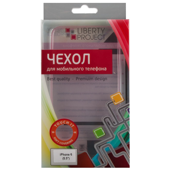 Liberty Project TPU чехол для iPhone 6 Plus, PinkR0006389 Liberty Project TPU чехол для iPhone 6 Plus, PinkR0006389Чехол Liberty Project TPU Case для iPhone 6 Plus защитит ваш гаджет от механических повреждений и влаги. Чехол имеет свободный доступ ко всем разъемам и клавишам устройства.