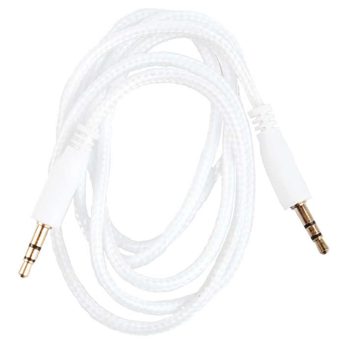 Liberty Project аудиокабель в оплетке, White (1 м)SM001730 Liberty Project аудиокабель в оплетке, White (1 м)SM001730Кабель в оплетке Liberty Project предназначен для передачи звука между устройствами с разъемами 3.5 мм.