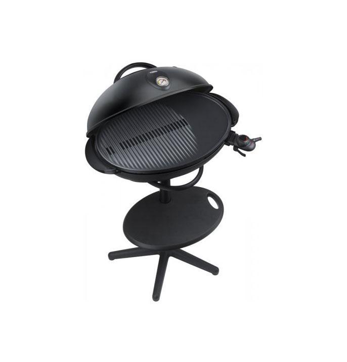 Steba VG 350 электрогрильVG 350 BIG Steba VG 350 электрогрильVG 350 BIGXXL Рабочая поверхность гриля 55,0 x 41,0 см Плавный регулятор температуры для получения оптимальных результатов жарки Функция снижения количества жира: Жидкость, образующаяся при жарке, стекает в поддон. Высокая температура гриля и быстрый нагрев благодаря встроенному нагревательному элементу Легкая мойка благодаря съемным пластинам гриля с агтипригарным покрытием