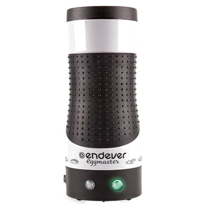 Endever Eggmaster EM-111, White Black вертикальный грильem-111 Endever Eggmaster EM-111, White Black вертикальный грильem-111Вертикальный гриль Endever Eggmaster EM-111 позволяет значительно разнообразить завтрак или любой перекус, предоставляет возможность экспериментировать и удивлять близких необычным видом и особым вкусом привычных блюд, поразить оригинальными рецептами и свежими идеями. Помимо яичницы, в вертикальном гриле можно приготовить различные ролл-блинчики, спринг-роллы, крепы с разнообразными начинками, а также хот- доги в яйце или в тесте, кебаб, шаурму, бурито и многое другое. Внутри корпуса находится вертикальная емкость цилиндрической формы, в которую опускаются яйца и происходит внутренний нагрев со всех сторон до температуры 120°С, что позволяет яйцам равномерно прожариваться. Готовая яичница под воздействием горячего воздуха и своей пористой структуры сама поднимается вверх.