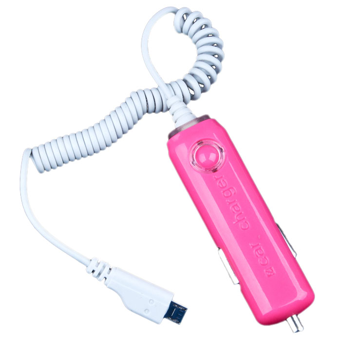 Liberty Project In Car Charger Micro USB, Pink автомобильное ЗУSM001619 Liberty Project In Car Charger Micro USB, Pink автомобильное ЗУSM001619Автомобильное зарядное устройство Liberty Project In Car Charger Micro USB для смартфонов, планшетных ПК и совместимых устройств.