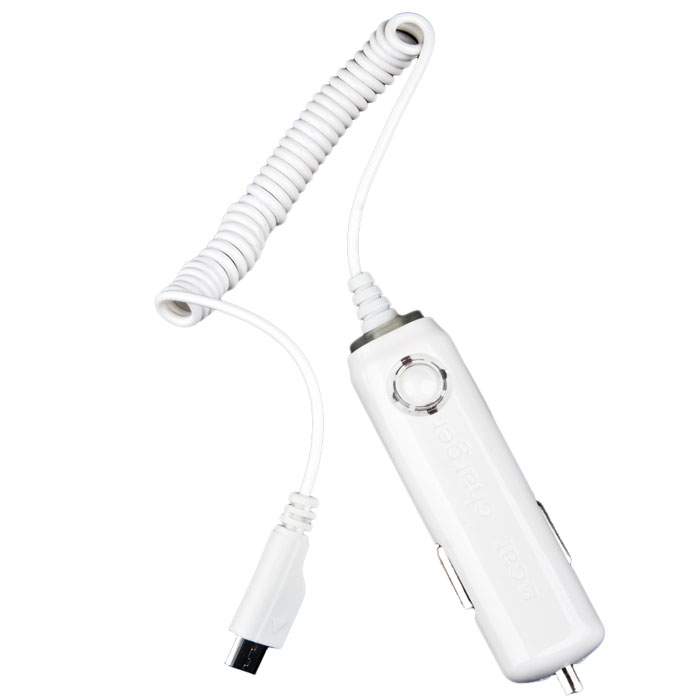 Liberty Project In Car Charger Micro USB, White автомобильное ЗУSM001617 Liberty Project In Car Charger Micro USB, White автомобильное ЗУSM001617Автомобильное зарядное устройство Liberty Project In Car Charger Micro USB для смартфонов, планшетных ПК и совместимых устройств.