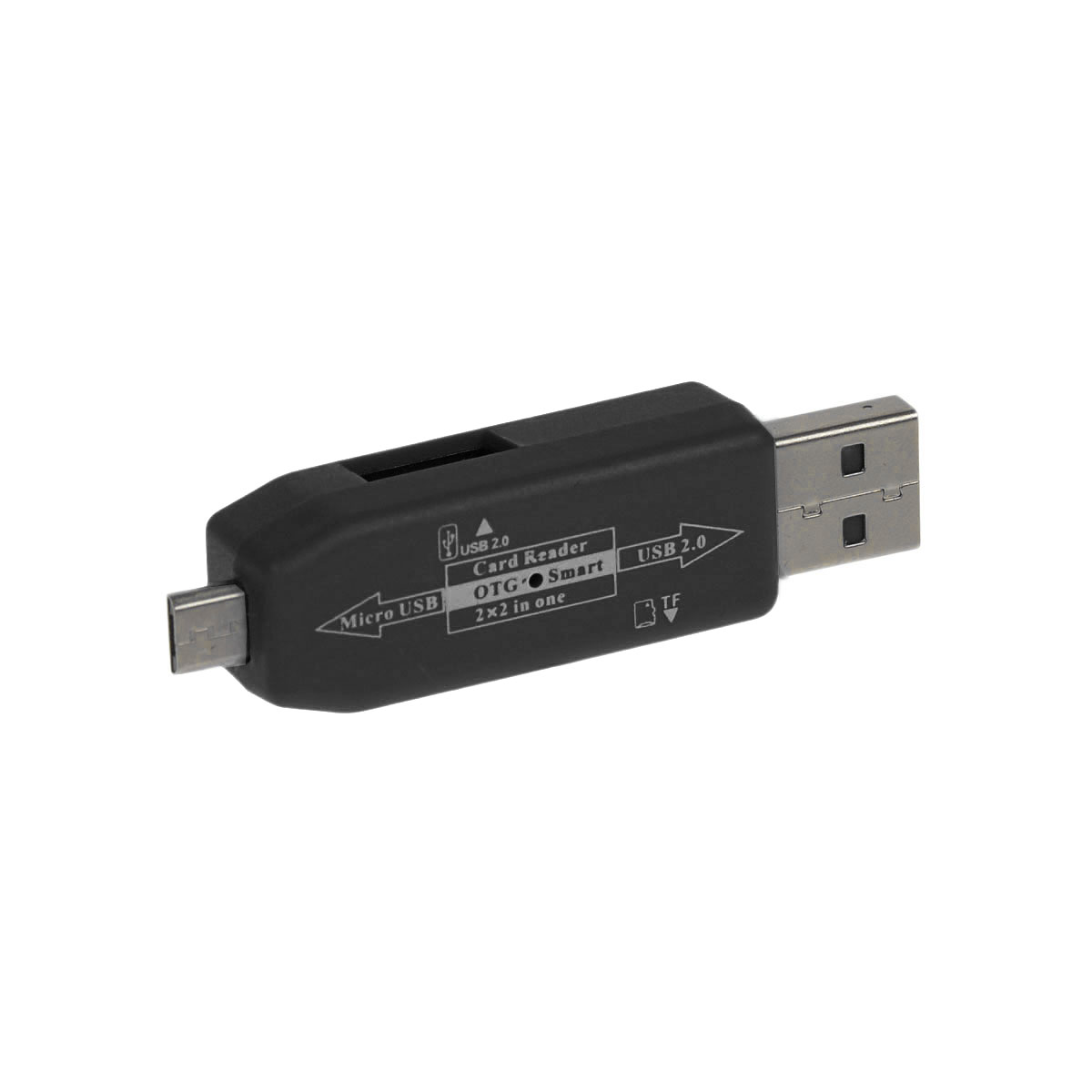Liberty Project USB/Micro USB OTG, Black картридерR0007631 Liberty Project USB/Micro USB OTG, Black картридерR0007631Картридер Liberty Project USB/Micro USB OTG предназначен для периферийных USB-устройств друг с другом без необходимости подключения к компьютеру. Девайс также имеет поддержку карт памяти microSD.