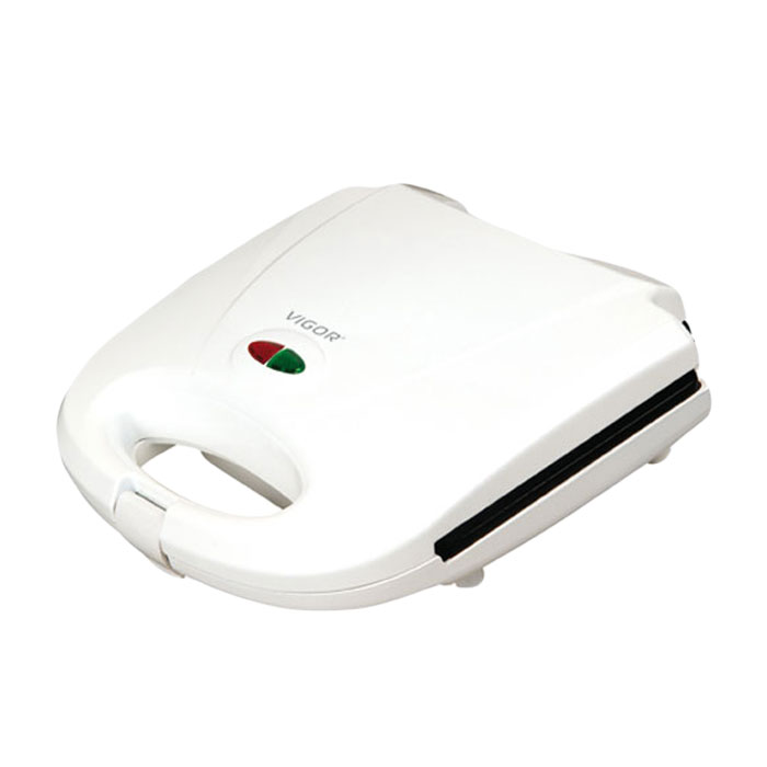 Vigor HX-6152 сэндвичницаHX-6152 Vigor HX-6152 сэндвичницаHX-6152Сэндвичница Vigor HX-6152 должна быть в каждом доме. С ее помощью приготовление вкуснейшего завтрака станет удовольствием. Компактный прибор позволит вам одновременно приготовить до четырех сэндвичей. А большая мощность сократит время готовки в разы. Сэндвичница оснащена антипригарным покрытием, поэтому вы можете забыть о подгоревшем завтраке. Использовать данную сэндвичницу можно ежедневно, поскольку в ее основе использованы только современные и надежные материалы, которые не портятся со временем.