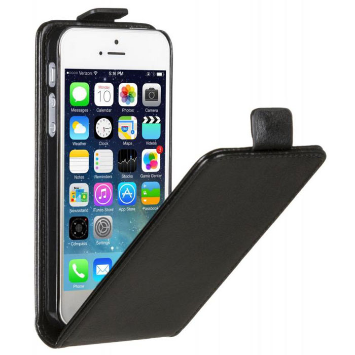 Skinbox Flip Case чехол для iPhone 5, Black2000000033266 Skinbox Flip Case чехол для iPhone 5, Black2000000033266Чехол Skinbox Flip Case для iPhone 5 выполнен из высококачественного поликарбоната и экокожи. Он обеспечивает надежную защиту корпуса и экрана смартфона и надолго сохраняет его привлекательный внешний вид. Чехол также обеспечивает свободный доступ ко всем разъемам и клавишам устройства.