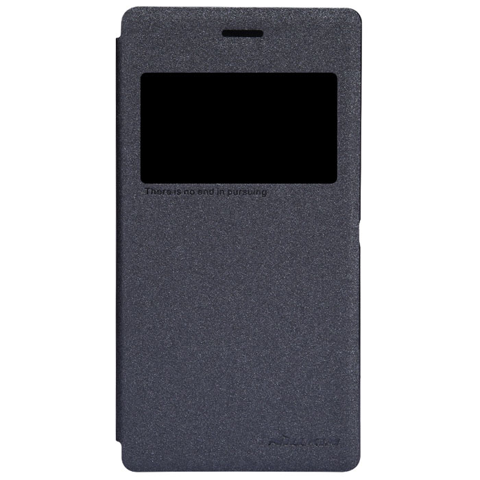 Nillkin Sparkle Leather Case чехол для Sony Xperia M2, Black2000000017358 Nillkin Sparkle Leather Case чехол для Sony Xperia M2, Black2000000017358Чехол Nillkin Sparkle Leather Case для Sony Xperia M2 выполнен из высококачественного поликарбоната и экокожи. Он надежно фиксирует и защищает смартфон при падении. Обеспечивает свободный доступ ко всем разъемам и элементам управления.