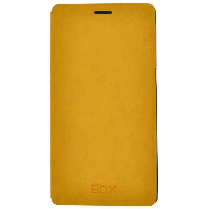 Skinbox Lux чехол для Lenovo K920, Yellow2000000033624 Skinbox Lux чехол для Lenovo K920, Yellow2000000033624Чехол Skinbox Lux выполнен из высококачественного поликарбоната и экокожи. Он обеспечивает надежную защиту корпуса и экрана смартфона и надолго сохраняет его привлекательный внешний вид. Чехол также обеспечивает свободный доступ ко всем разъемам и клавишам устройства.