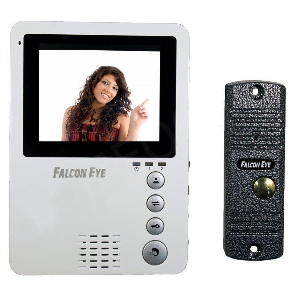 Falcon Eye FE-KIT Дом видеодомофонFE-KIT Дом Falcon Eye FE-KIT Дом видеодомофонFE-KIT ДомПодключение к подъездным вызывным системам (через блок сопряжения, в комплект не входит) Регулировка громкости, яркости. Кнопки, расположенные на передней панели домофона, не дадут запутаться в выбираемой вами функции Очень компактные размеры FE-KIT Дом 170Х120х20мм, несомненно, подойдут к любому интерьеру Вашего дома
