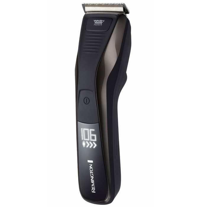 Remington HC5800 ProPower набор для стрижкиHC5800 Remington HC5800 ProPower набор для стрижкиHC5800Профессиональная машинка Remington HC5800 может быть использована не только для создания стильных причесок, но и в качестве триммера, позволяющего подравнивать бородку, усы и бакенбарды. Эта модель комплектуется двумя насадками-гребнями с установкой длины в диапазоне от 3 до 42 мм, а также насадкой для моделирования щетины длиной от 1 до 13 мм. Эффективность работы устройства и его долговечность обеспечиваются за счет продуктивного мотора ProPower, способного развивать высокую мощность. Важно и то, что машинка имеет прочные лезвия с титановым покрытием и оснащена системой их автоматической заточки. Кроме того, в приборе предусмотрена технология распределения мощности для увеличения скорости его работы в случае необходимости. Работает машинка Remington HC5800 как от сети, так и от литиевого аккумулятора. В автономном режиме она может функционировать в течение 2-х часов - этого времени вам хватит на проведение нескольких стрижек. Для того чтобы полностью зарядить...