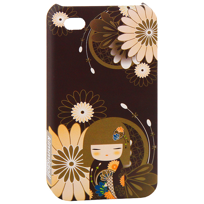Чехол для iPhone 4/4s Kimmidoll Юа (Добро), цвет: коричневый. KF0503KF0503 Чехол для iPhone 4/4s Kimmidoll Юа (Добро), цвет: коричневый. KF0503KF0503Съемный чехол для верного гаджета iPhone 4/4s, украшен изображением очаровательной куколки Юа (Доброта). Чехол легко снимается и легко одевается, а главное, радует глаз! Чехол легко защитит любимый телефон от пыли, грязи и царапин, а в случае падения предотвратит трещины и сколы. В чехле есть специальные прорези (для окошка камеры, разъема для наушников и зарядного шнура, для клавиш регулировки звука и кнопочки беззвучного режима). Такой чехол станет прекрасным подарком для любительницы оригинальных и практичных вещиц.