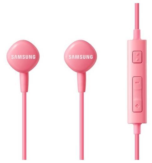 Samsung EO-HS1303, Pink гарнитураEO-HS1303PEGRU Samsung EO-HS1303, Pink гарнитураEO-HS1303PEGRUСтерео гарнитура Samsung EO-HS1303 обладает легкостью, своей незаметностью и превосходным удобством использования. Высококачественные аудиокомпоненты данной модели обеспечивают максимальную детализацию звукопередачи. Внутриканальные наушники имеют эргономичную конструкцию, что обеспечивает Вам превосходную звукоизоляцию от внешних шумов. Samsung EO-HS1303 обладает стильным внешним видом и отличается качественной сборкой.