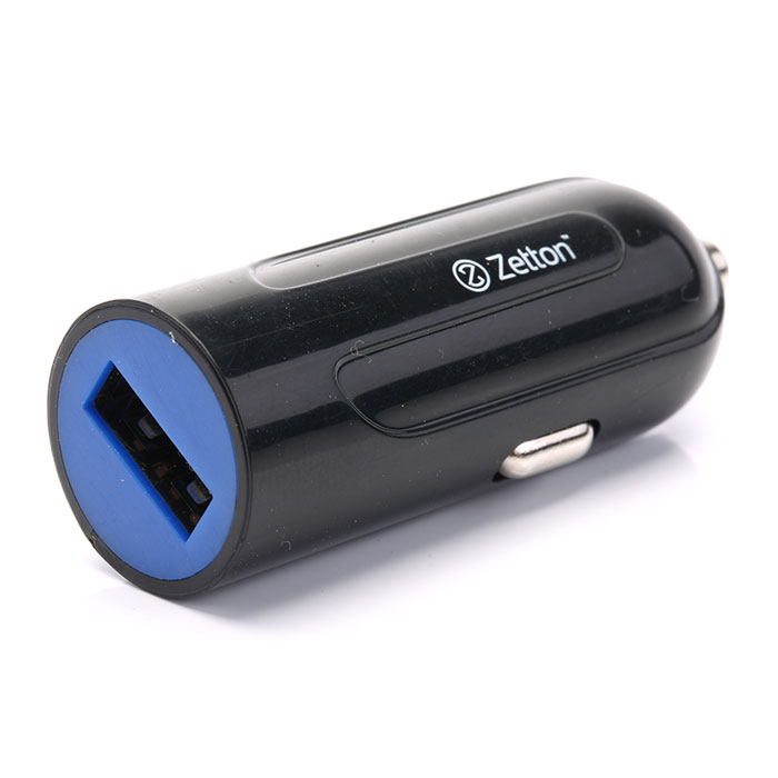 Zetton Life Style 1А автомобильное зарядное устройство, Black Blue (ZTLSCC1A)ZTLSCC1A1UBB Zetton Life Style 1А автомобильное зарядное устройство, Black Blue (ZTLSCC1A)ZTLSCC1A1UBBАвтомобильное зарядное устройство Zetton Life Style (ZTLSCC1A) совместимо с любым современным мобильным устройством. Работает в автомобильных бортовых сетях (12-24 В).