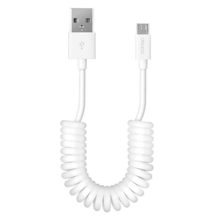 Deppa Color дата-кабель витой USB-microUSB, White (1.5 м)72122 Deppa Color дата-кабель витой USB-microUSB, White (1.5 м)72122Кабель витой Deppa Color подходит для зарядки и синхронизации мобильных телефонов, смартфонов и других цифровых устройств с разъемом micro USB. Рабочее напряжение: 4.8-5.5В Скорость передачи данных: до 480 Мбит/сек