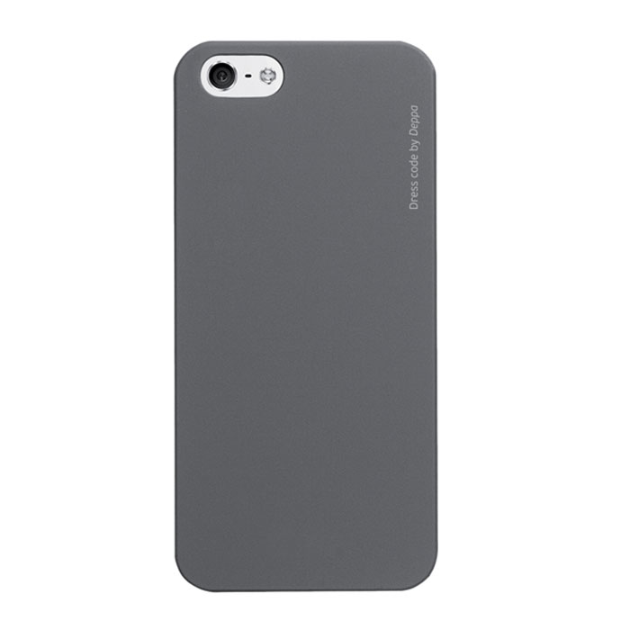 Deppa Air Case чехол для iPhone 5/5s, Grey83091 Deppa Air Case чехол для iPhone 5/5s, Grey83091Чехол Deppa Air Case для iPhone 5/5s/SE предназначен для защиты корпуса смартфона от механических повреждений и царапин в процессе эксплуатации. Имеется свободный доступ ко всем разъемам и кнопкам устройства. Чехол изготовлен из поликарбоната Teijin производства Японии с покрытием Soft touch.