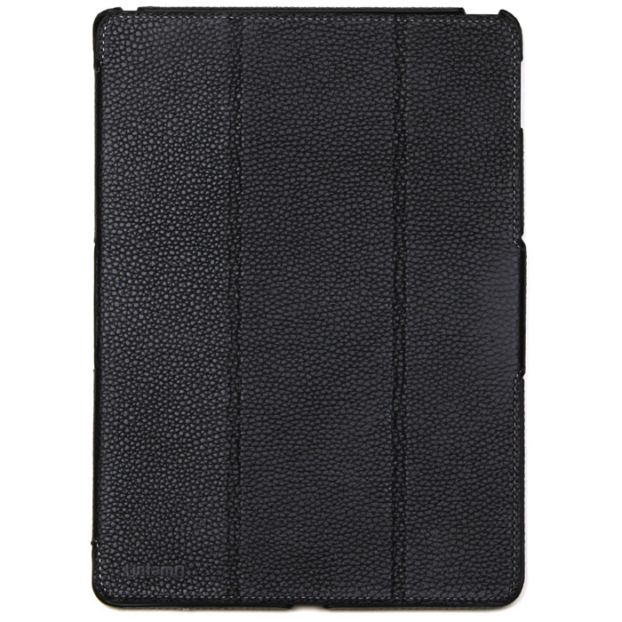 Untamo Accentika чехол для iPad Air 2, BlackUACIPADAIR2BL Untamo Accentika чехол для iPad Air 2, BlackUACIPADAIR2BLСверхтонкий чехол Untamo Accentika для iPad Air 2 изготовлен из эко-кожи и прошит контрастной строчкой по краю. Плотно прилегает к устройству, формируя жесткий каркас с поверхностью матовой эко-кожи. Подкладка из микрофибры обеспечивает дополнительную защиту от механических повреждений.