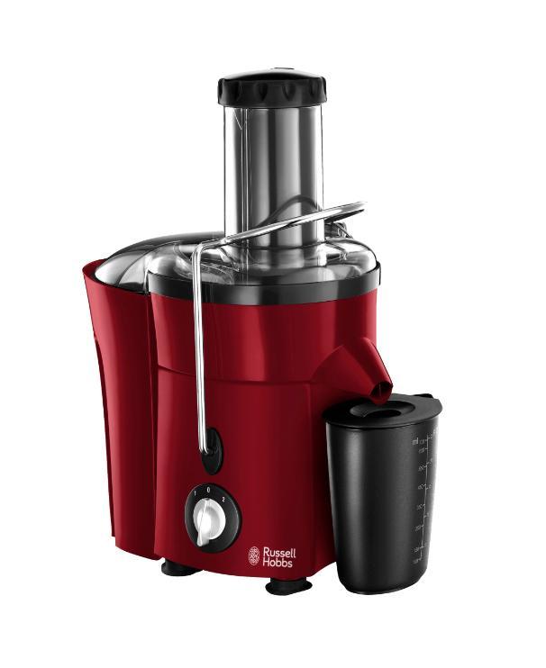 Russell Hobbs 20366-56 соковыжималка20366-56 Russell Hobbs 20366-56 соковыжималка20366-56Добавьте больше витаминов и полезных веществ в свой рацион с помощью соковыжималки Desire - простой и удобный способ извлечь максимум полезного из овощей и фруктов. Более того, соковыжималка Desire, благодаря своему дизайну в красном цвете с черными акцентами, внесет изюминку в интерьер вашей кухни.