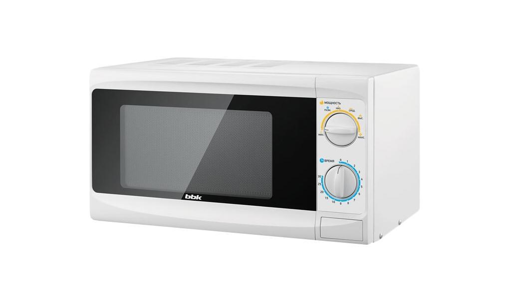 BBK 20MWS-703M/W микроволновая печь20MWS-703M/W BBK 20MWS-703M/W микроволновая печь20MWS-703M/WМикроволновая печь 20MWS-703M/W - сочетание яркого, красочного дизайна, классического механического управления и самых необходимых функций. Вместительная камера емкостью 20 литров, таймер на 30 минут и 6 уровней мощности до 700 Вт позволяют свободно готовить разнообразные блюда, затрачивая на это минимальное количество времени и электроэнергии.