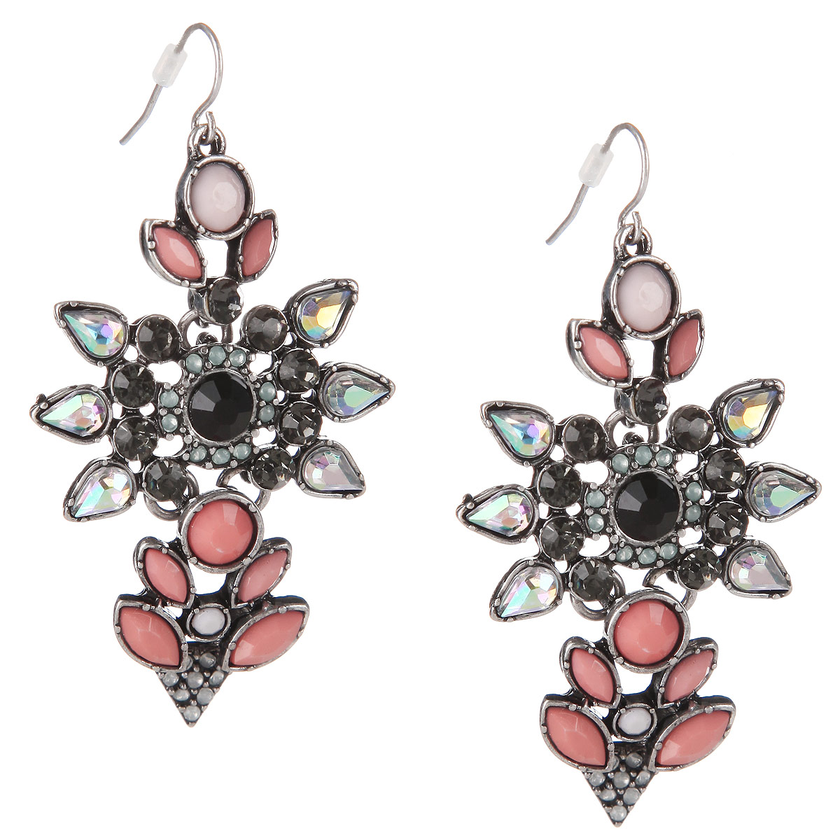 Серьги Milana Style, цвет: серебряный, розовый. 00482ed00482ed Серьги Milana Style, цвет: серебряный, розовый. 00482ed00482edОчаровательные сережки Milana Style не оставят равнодушной ни одну любительницу модных аксессуаров. Они изготовлены из высококачественного бижутерного сплава, украшены искусственными камнями розового цвета и сверкающими стразами. Изделие застегивается с помощью пластиковых заглушек. Благодаря изящному дизайну и лаконичному сочетанию цветов, серьги идеально подойдут как для повседневного образа, так и для вечернего наряда. Отличительные особенности бижутерии Taya- гармоничное сочетание исключительного качества, доступной цены и прекрасно узнаваемого авторского дизайна. Тщательно продуманная дизайнерами форма украшения сделает ваш образ ярче и индивидуальнее. Серьги, колье и кольца бренда Taya и Taya LX украсят любое вечернее платье, дополнят деловой образ и создадут настроение на вечеринке.