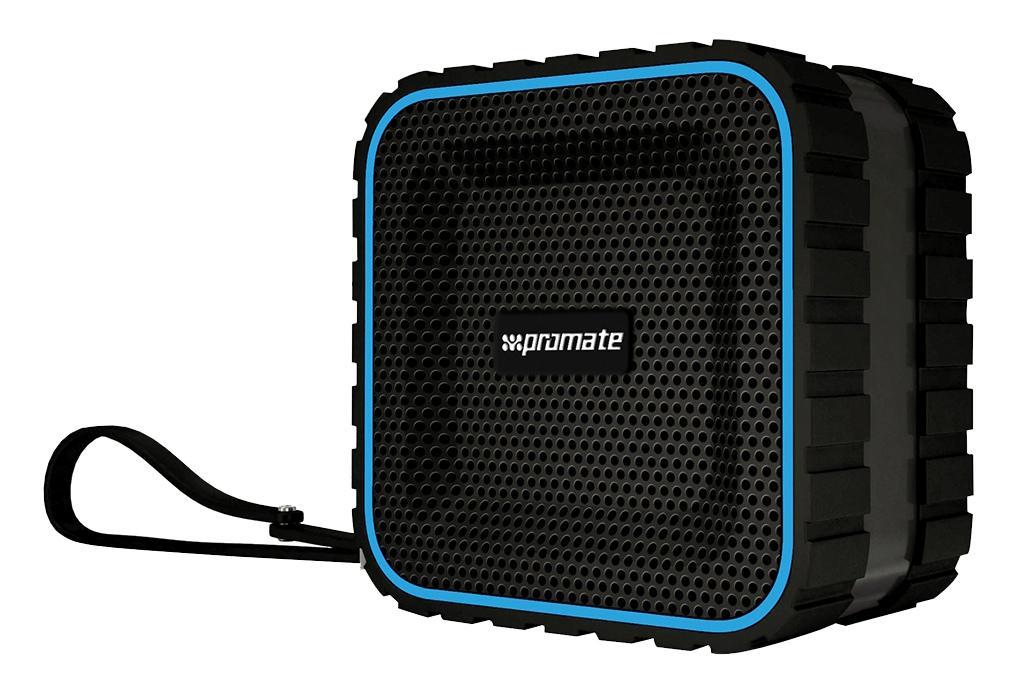 Promate aQuaBox, Blue Bluetooth-динамик00007340 Promate aQuaBox, Blue Bluetooth-динамик00007340Портативный динамик Aquabox просто создан для тех, кто любит музыку и воду. Теперь эти два увлечения отнюдь не исключают друг друга, ведь этот суперсовременный девайс для прослушивания музыки оснащен защитой от воды и брызг.