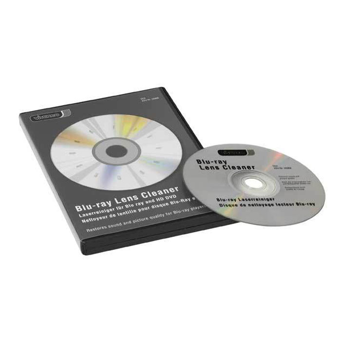 Vivanco DC2 чистящий Blue-ray диск26968 Vivanco DC2 чистящий Blue-ray диск26968Vivanco DC2 - чистящий Blu-Ray диск с 12 щеточками для удаления загрязнений основной головки устройства Blu-Ray. После очистки восстанавливается изначальное воспроизведение звука и изображения.