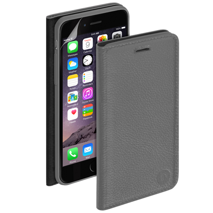 Deppa Wallet Cover чехол для Apple iPhone 6, Gray84064 Deppa Wallet Cover чехол для Apple iPhone 6, Gray84064Чехол Deppa Wallet Cover для iPhone 6 предназначен для защиты корпуса смартфона от механических повреждений и царапин в процессе эксплуатации. Имеется свободный доступ ко всем разъемам и кнопкам устройства. В комплект также входит защитная пленка из трехслойного японского материала PET.