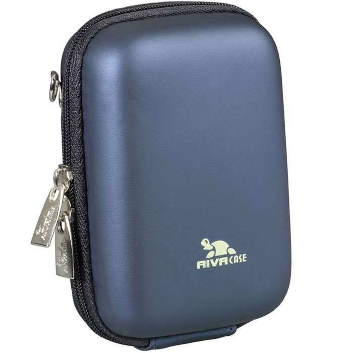 Riva 7024 (PU) Digital Case, Dark Blue чехол для фотокамерыEP-010901 Riva 7024 (PU) Digital Case, Dark Blue чехол для фотокамерыEP-010901Стильный чехол Riva 7024 (PU) Digital Case подходит для большинства популярных моделей компактных фотокамер. Изготовлен из высококачественного, ударопрочного, водонепроницаемого материала EVA. Внутренний карман для карт памяти, аксессуаров Внутренняя защита из плотного и мягкого нейлона Предусмотрена возможность крепления на поясном ремне
