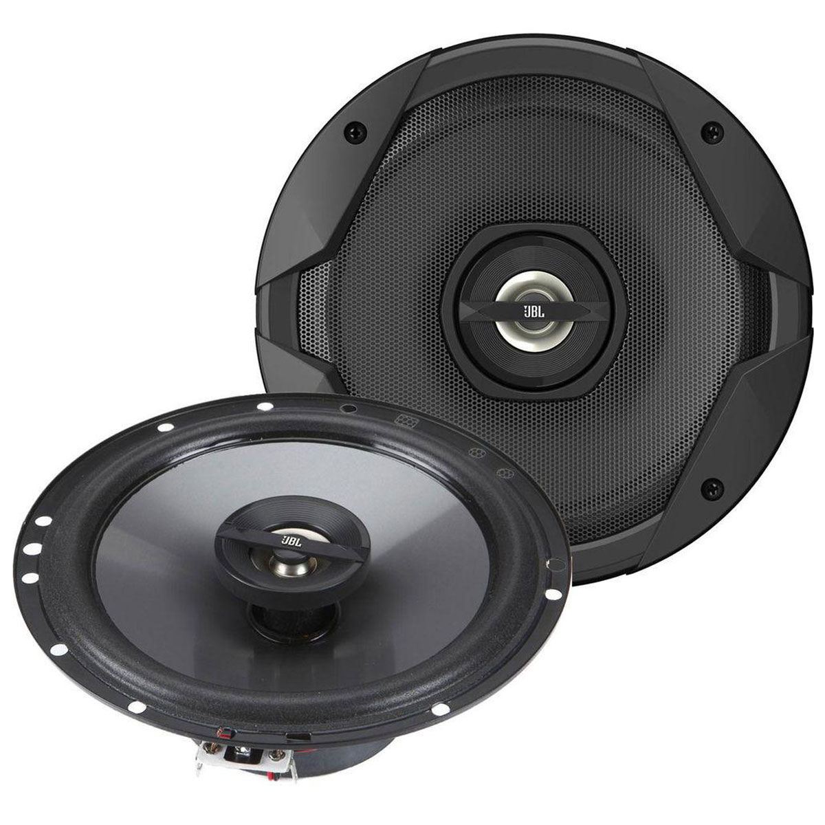 JBL GT7-6 автоакустика коаксиальнаяGT7-6 JBL GT7-6 автоакустика коаксиальнаяGT7-6Автомобильные динамики серии JBL GT7 – оптимальный выбор для тех, кто ценит сочетание цены и качества, а также небезразличен к стилю автомобильной акустики. Серия колонок JBL GT7 с легкостью интегрируется на место штатных колонок и проста в установке. Кроме того, каждый комплект динамиков включает оборудование для установки, что делает их монтаж еще более простым. Технология Plus One позволяет увеличить полезную площадь диффузоров на 30%, что благотворно сказывается на СЧ-диапазоне и расширяет басы. Вкупе с расширенным диапазоном частот и индивидуальной настройкой, владелец динамиков JBL GT7 получает акустическое оформление превосходного качества по невысокой цене, имея возможность подстроить звучание, опираясь на собственные предпочтения. А стильный внешний вид колонок излишний раз подчеркнет хороший вкус владельца автомобиля.
