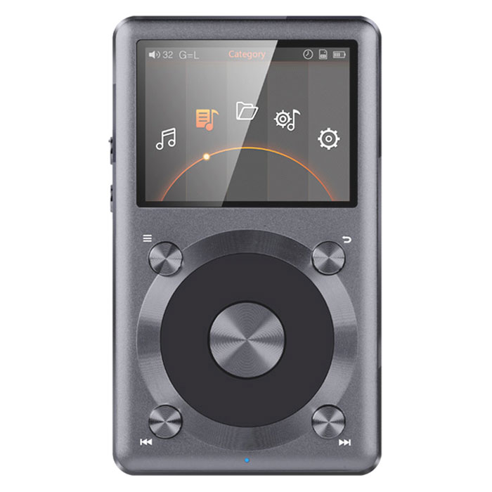 Fiio X3 II, Titanium Hi-Res плеер15118071 Fiio X3 II, Titanium Hi-Res плеер15118071Fiio X3 II - обновленный портативный плеер, оснащённый улучшенной моделью цифровой схемы, которая позволила расширить его функциональные возможности и улучшить качество звука. Модель поддерживает все современные lossless-форматы (FLAC, ALAC, APE и т.д.) в качестве до 24 бит/192 кГц. Важной особенностью нового X3 является чип для цифро-аналогового преобразования - это топовый CS4398 от Cirrus Logics. Такой же чип используется в более дорогих Hi-End моделях. В плеере установлен отличный операционный усилитель OPA1642, что позволяет использовать с X3 требовательные к источнику наушники с импедансом до 300 Ом. Помимо 3,5 мм выхода для наушников, FiiO X3 II оснащен линейным выходом и S/PDIF коаксиальным выходом. Кроме того, воспроизведение музыкальных композиций возможно с карты памяти MicroSD (максимальный объем 128 ГБ). Навигация в музыкальной коллекции возможна по названиям композиций, альбомов, именам исполнителей; также предусмотрена функция составления...