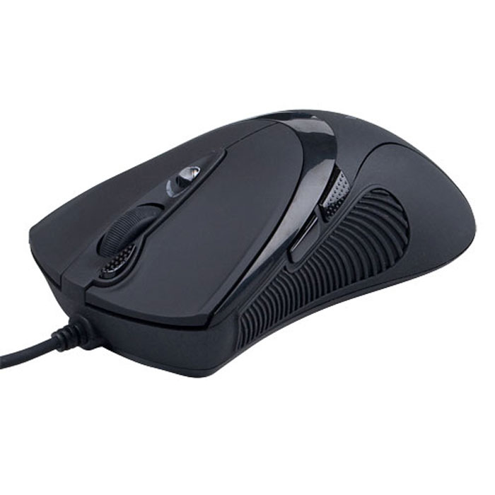 A4Tech X-748K, Black игровая мышь94400 A4Tech X-748K, Black игровая мышь94400Мышь A4Tech X-748K мгновенно реагирует даже на молниеносное движение руки - в восемь раз быстрее, чем обычная USB-мышка - и даст вам решающее преимущество, которое может предопределить исход игры. Оптическая игровая мышь A4Tech X-748K создана для самых взыскательных геймеров. У нее специально разработанная эргономичная форма, а разрешение увеличивается до 3200 dpi, что оптимально подойдет для «широкоформатной» игры. В процессе игры не нужно двигать манипулятор всей кистью, с Х7 работают только пальцы. По бокам сделаны прорезиненные вставки, что исключает выскальзывание мыши в самой напряженной игровой ситуации. Шесть кнопок мыши программируются. Рядом с колесом прокрутки располагается уникальная кнопка «Тройной клик», позволяющая сделать сразу три выстрела одним нажатием. Кнопка смены разрешения позволяет менять скорость курсора мыши без установки дополнительных драйверов. При смене режима колесо прокрутки подсвечивается разными цветами....