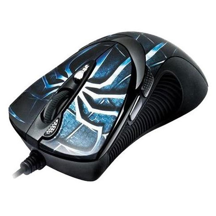 A4Tech XL-747H Oscar Editor, Blue игровая мышь533023 A4Tech XL-747H Oscar Editor, Blue игровая мышь533023A4Tech XL-747H Oscar Editor - игровая мышь, обеспечивающая полный контроль игры в любой ситуации. Новая технология «Абсолютный контроль курсора». Оторвите мышь от поверхности стола и курсор тут же замрет. Теперь вы сможете полностью контролировать ваши игровые действия, совершая мышью даже самые резкие движения. Фиксация курсора позволяет быстро зафиксировать цель в шутерах. 6 режимов разрешения с цветным индикатором. Разрешение переключается кнопкой «DPI», которая подсвечивается разными цветами в зависимости от выбранного разрешения. Максимальное разрешение - 3600 dpi. При возвращении к повседневной работе за компьютером можно понизить его до 600 dpi. Кнопка «Тройной клик» позволяет делать сразу три выстрела одним нажатием. Регулируемое время отклика. Вы можете менять время отклика для двух основных кнопок мыши и кнопки “3X Fire” от 3 до 30 мс. Увеличенная скорость обмена данных. Мышь мгновенно среагирует даже на молниеносное движение...