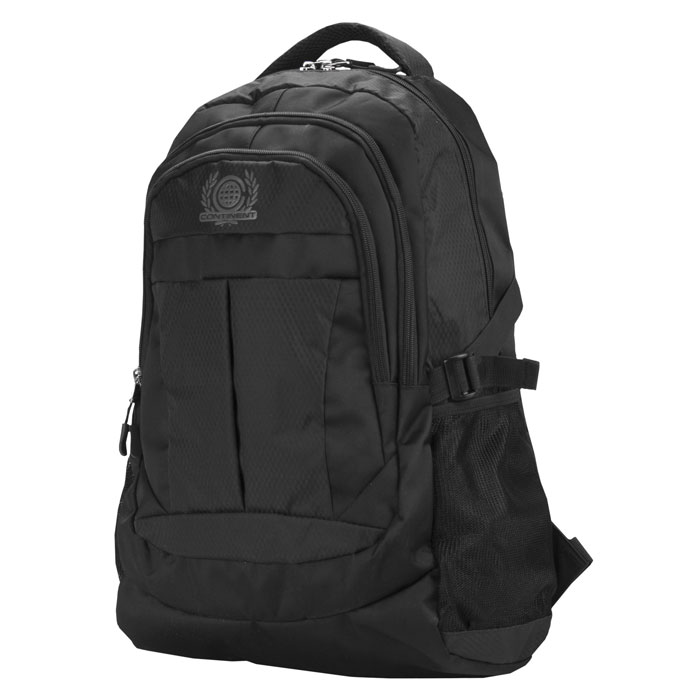 Continent BP-001, Black рюкзак для ноутбука 15,6BP-001 BK Continent BP-001, Black рюкзак для ноутбука 15,6BP-001 BKСтильный и удобный рюкзак Continent BP-001 для ноутбука 15.6 дюймов имеет прочную застежку для надежного хранения, удобные плечевые ремни и дополнительные карманы для аксессуаров.