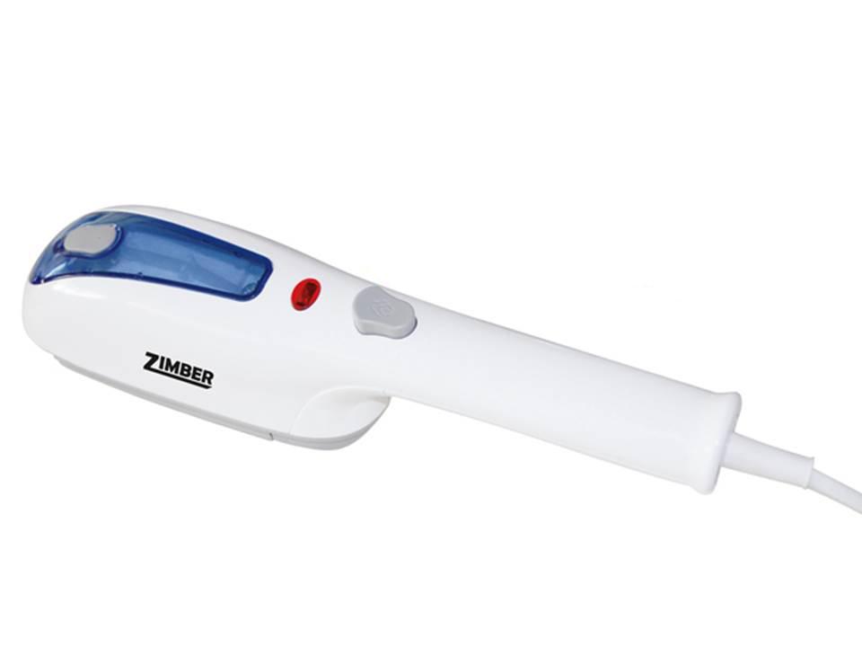 Zimber ZM-10160 отпаривательZM-10160 Zimber ZM-10160 отпаривательZM-10160Компактный отпариватель Zimber ZM10160 предназначен для бережного ухода за тонкими тканями, такими как шелк, кружево или кашемир. Струя пара обеспечивает отличное разглаживание, а за счет отсутствия прямого контакта с нагревательной поверхностью нет риска повредить структуру материала. Всего за несколько минут вы придадите одежде свежий и опрятный вид. Для этого вам не потребуется гладильная доска - вещи можно отпаривать непосредственно на вешалке.
