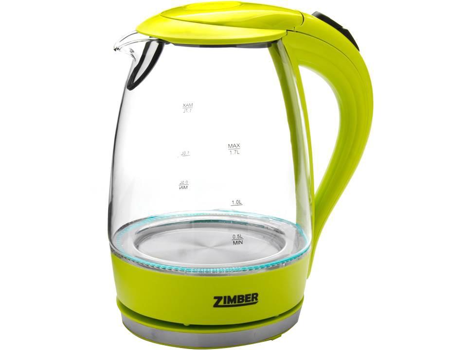 Zimber ZM-10821 электрический чайникZM-10821 Zimber ZM-10821 электрический чайникZM-10821Электрический чайник Zimber ZM-10821 является прекрасным решением для тех, кто любит устраивать себе перерывы в работе на чашечку чая или кофе. Он прост в управлении и долговечен в использовании. Чайник автоматически выключается при закипании.